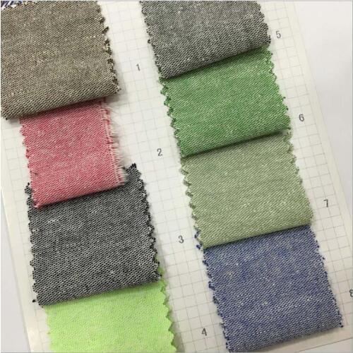 60% linen 40% cotton fashion clothing fabric