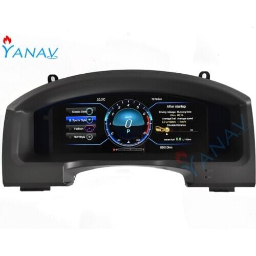 Android LCD instrument screen For-Toyota Land Cruiser 2008-2015 Car radio audio dashboard GPS Navigation Multimedia MP3 player