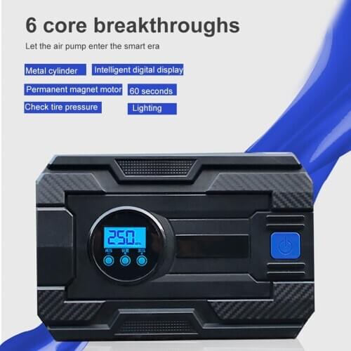 Car Air Compressor DC 12V Digital Tire Inflator Air Pump 150 PSI Auto Air Pump For Car Motorcycle Light Tire Pump for Car Motor
