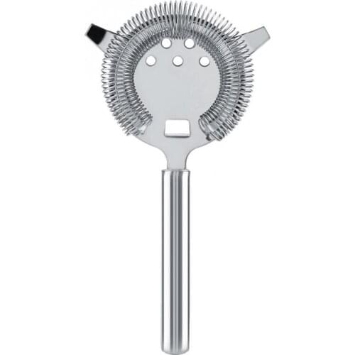 Stainless Steel Cocktail Drainer Filter Beverage Filtering Tool for Bar Restaurant Cocktail Strainer