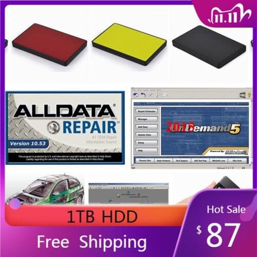 2021 Hot All data Auto Repair alldata 10.53 Mit//chell software Heavy duty Mit//chell od5 2015 Elsa ATSG Vivid tis2000 in1tb hdd