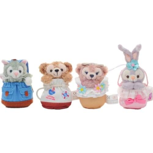 Disney Bear Kawaii Duffy Bears Friend ShellieMay StellaLou TonyCat Plush Toy Mystery and Hidden Series Plush Pendant Girls Gift