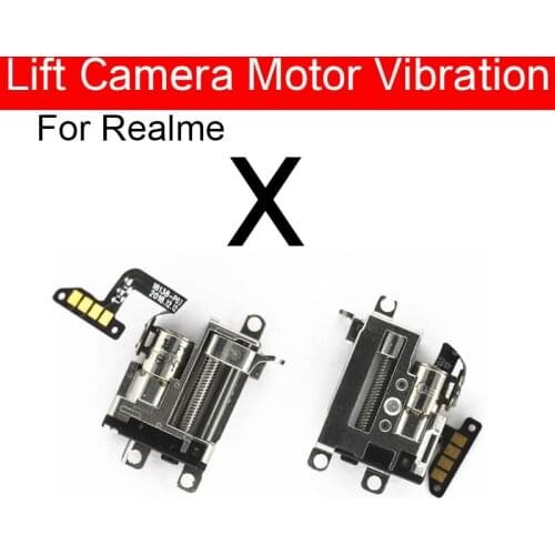 Lift Camera Motor Vibration For Realme X Lifting Front Camera Spring Frame Motor Shaft Module Flex Cable Replacement Parts