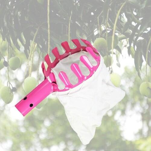 Metal Fruit Picker Orange Peach Pear Pick Tools Garden Orchard High Tree Picking Hand Supplies T5UC