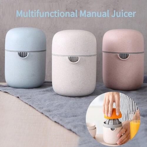 Multifunctional Dual-use Manual Juicer Compact Portable Orange Juice Cup Home Juicer Fruit Orange lemon Juicer
