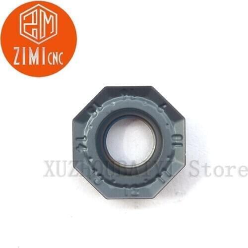 10pcs ONMU0505/ONMU0505-CI IC808/908 double-sided octagonal milling blade indexable polygon CNC milling blade face milling blade