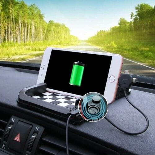 Anti-slip Mat GPS Stand Windshield Mount Cell Phone Holder for Car GPS Navigation Holder Mobile Phone Stand For Samsung Xiaomi