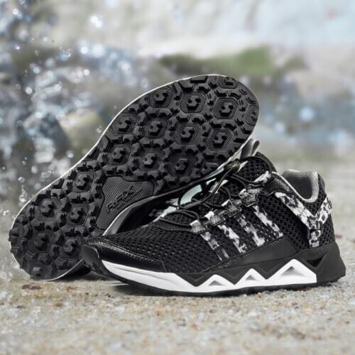 Rax spring Summer wading Aqua Shoes Light Breathable Fishing Shoes Men Anti-slippery Trekking walking Shoes Outdoor Tourism