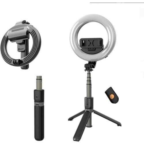 Selfie Stick Wireless Bluetooth Foldable Tripod Expandable Monopod with Remote Control Camera Self-Timer Rod Phone Stabilizer