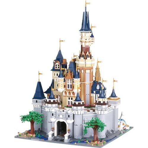 IN STOCK Mould King 16004 16005 16008 16050 13132 Cinderellaing Princess Castle Moedl Building Block Bricks Toys Christmas gifts