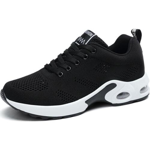 Summer Fashion Womens Shoes; Wedge Heel Platform Womens Flat Shoes Soft Bottom Breathable Casual Running Sneakers Zapatillas