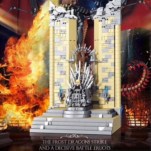 Famous Movie Game of The Iron Throne Model 1146PCS Building Blocks Assembly Bricks Educational Toys Children Gifts
