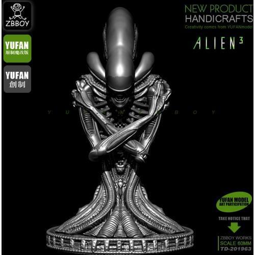 60MM resin bust of Alien 3 soldiers manpower to do TD-201963