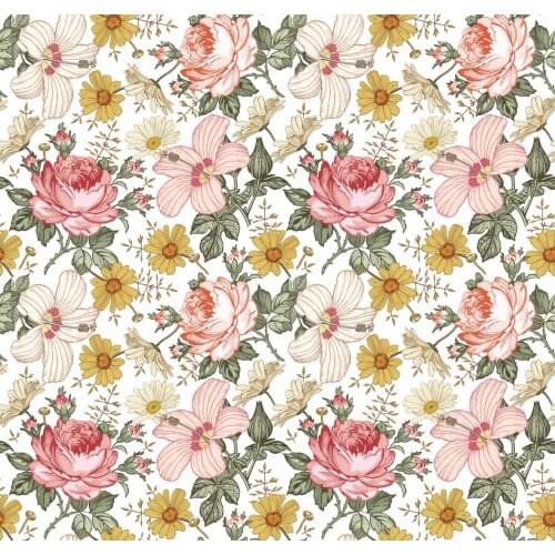 Beibehang photo large mural wallpaper landscape decorative 3D Idyllic flowers wall paper background Home Decoration Wall Sticker