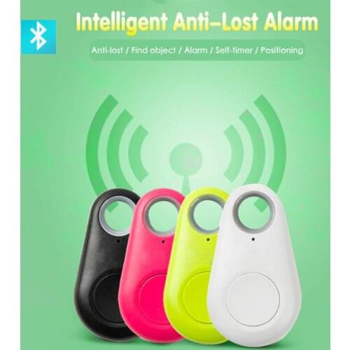 Mini Anti Lost Device Bluetooth 4.0 Key Finder Locator Smart GPS Tracker Equipment Waterproof Alarm Sensor Tag For Kids Dog Cat