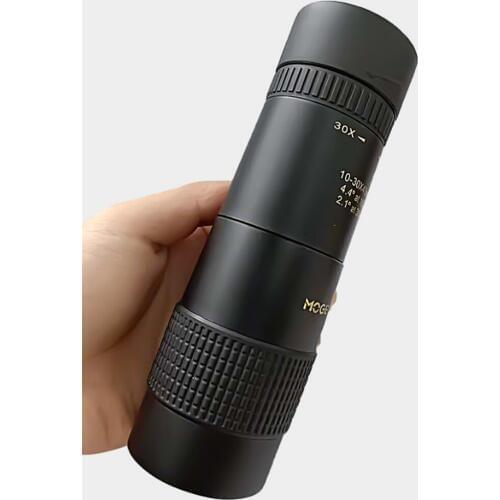 MOGE 10-30X40 HD High-definition Glasses Double Tuning Outdoor Available Mobile Phone Camera Clip Monocular