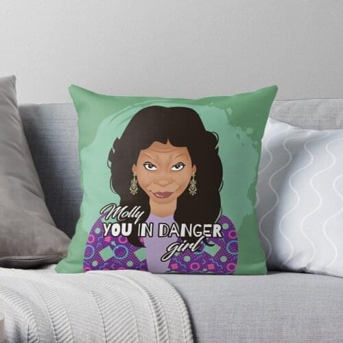 Molly Throw Pillow Cushion Cover Polyester throw pillows case on sofa home living room car seat decor 45x45cm