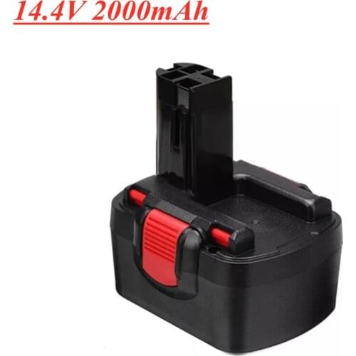 14.4V 2000mAh Ni-CD Rechargeable Battery For Bosch BAT038 BAT040 BAT140 BAT159 BAT041 3660k 14.4v Power Tool Battery 1PCS