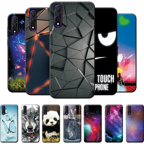 For Vivo V17 Neo Case Silicon Back Cover Phone Case For Vivo S1 1907 6.38" Soft Case for Vivo V17Neo V 17 neo coque bumper Bag