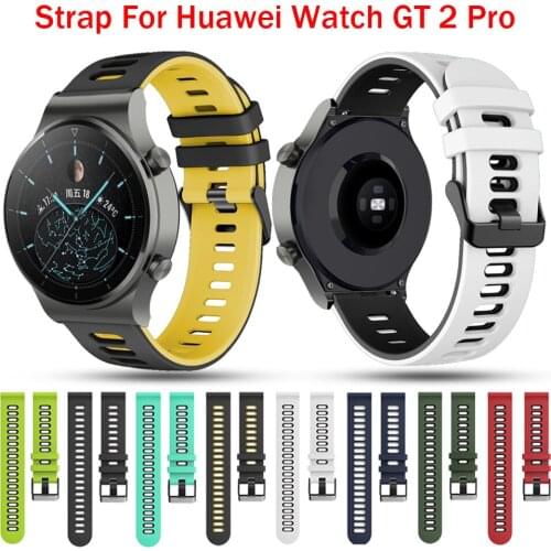 Sport Silicone Strap for Huawei Watch GT 2 Pro Original Band Replaceable Wrist Strap hot Watchbands for Huawei Watch GT2 Pro
