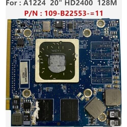 109-B22531-10 109-B22553-11 Radeon HD 2400 XT 128MB Graphics Video Card for Imac 20" A1224,661-4436,EMC 2133 or 2134