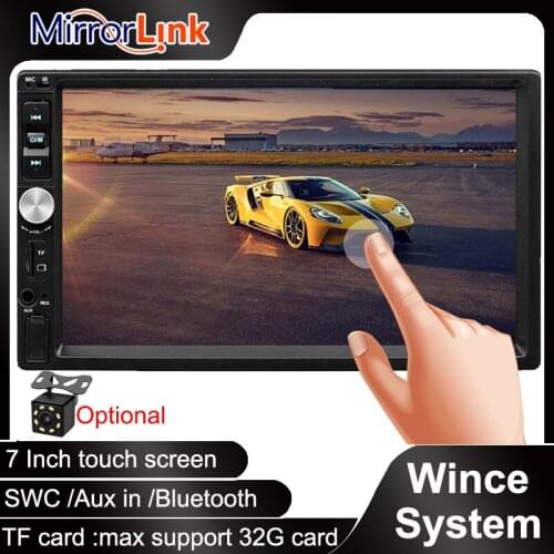 1080P HD Universal 2 din Car Multimedia Player 7012B 7 Autoradio 2din Bluetooth Stereo Android Mirror Link Video MP5 Player Auto