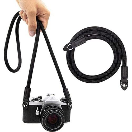 1m Portable Shoulder Camera Strap For DSLR Digital SLR Camera Canon Nikon Sony Camera Accessories Nylon CowhideNeck Strap Belt