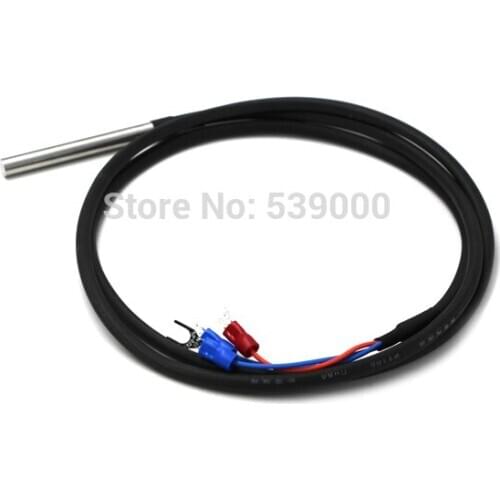 2Pcs PT100 Waterproof Relay Thermal Probe Temperature Sensor Temperature Controller