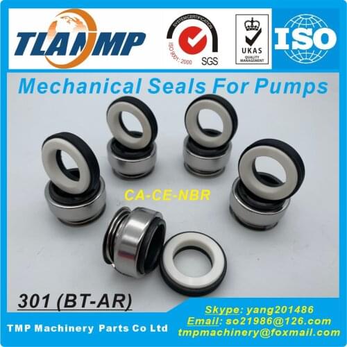 301-13 (BT-AR-13) TLANMP Mechanical Seals For Water Pumps |Equivalent to Burgmann BT-AR Seal (Material:Carbon/Ceramic/NBR)