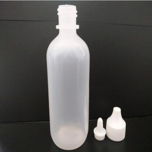 500pcs*120ml dropper bottle Empty E Liquid Plastic Dropper Bottles with Child Proof Bottle caps and Needle Tip
