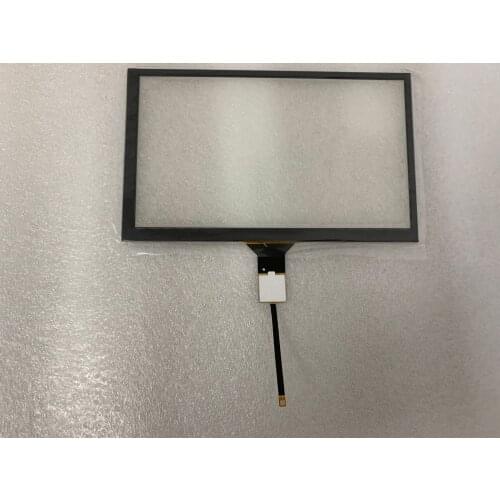 Free shipping 100% new 8 inch 6pin Capacitive touch screen 192x116 mm for car dvd gps touch screen