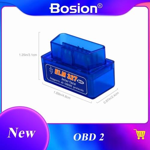 Elm327 V2.1 Bluetooth OBD2 Scanner Diagnostic Car Elm327 2.1 OBD 2 Elm 327 Car Diagnostic Tool ODB2 Auto Scan Adapter