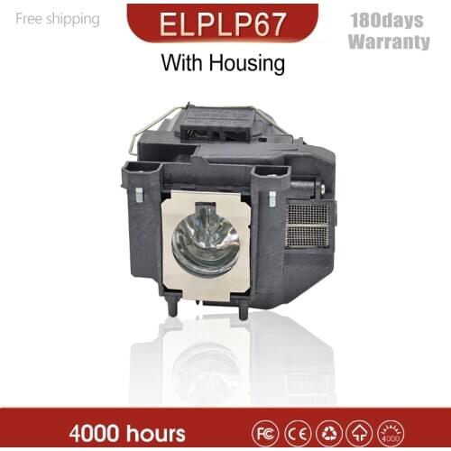 For Eps0n ELPLP67 V13H010L67 for EB-S02 EB-W02 EB-W12 with housing