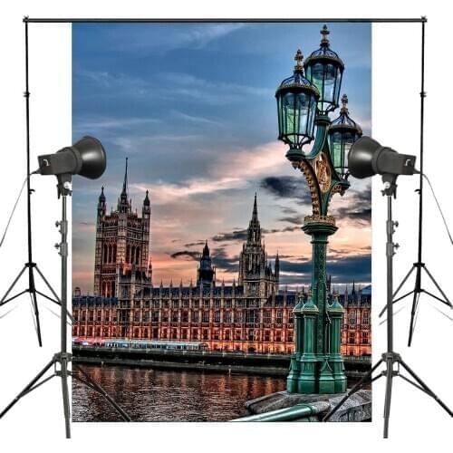 150x210cm England Big Ben Photo Background British Logo Architecture Bridge Backdrop Photography Studio Backdrop