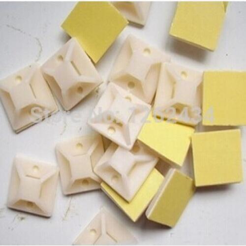 HDB-30*30 Since the stick type localizer sucker Tie fixed seat Adhesive Tie Mount