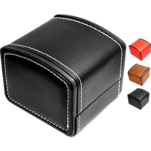 PU Leather Watch Display Box High-Grade Watch Boxes Case New Jewelry Gift Case Heaven And Earth Cover Gift Box