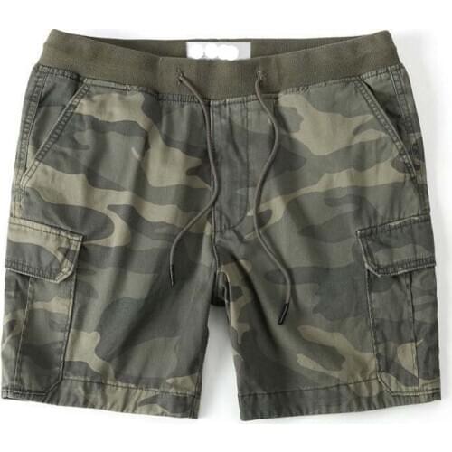 Summer new shorts Fashion Breathable cotton Joggers shorts Slim fit shorts camouflage Sweatpants