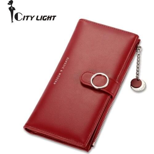 New Long Women Wallet High capacity Ladies Clutch Money Coin Card Holders Purse Female Phone Wallets Cartera