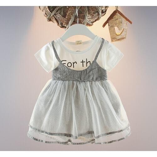 Princess Baby Girl Dress Party Birthday Dress Lace Letter Baptism Vestido Infantil Bow Wedding Dresses Newborn Little Girl