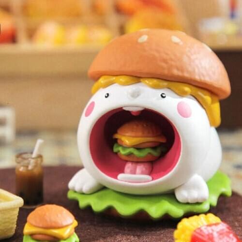 Popular Gifts Genuine 19 EIGHT 3 Little Tooth Brother Bakery Workshop Blind Box Trendy Hand Office Aberdeen Decoration