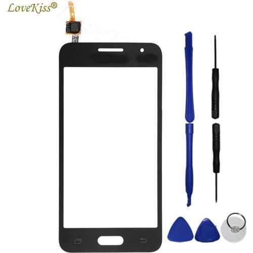 SM-G355H Front Panel For Samsung Galaxy Core 2 II Core2 G355 G355H Touch Screen Sensor LCD Dispaly Digitizer Glass Cover Repair