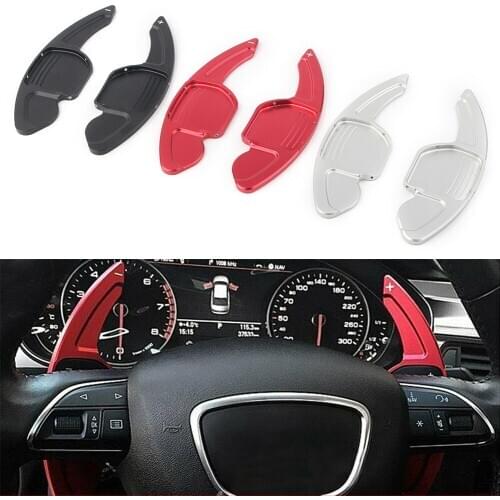 Stylin Car Steering Wheel Extension Shift Paddle Kit Shifter For Audi A3 A4L A5 A6L A7 A8 S5 S6 S7 S8 RS3 RS6 R8 Q3 Q5 Q7 TT TTS