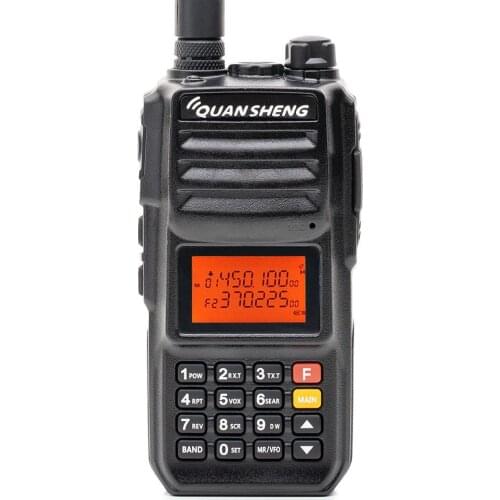 TG-UV2 PLUS HAM Transceiver 10W Power 4000mAh 136-174 Mhz & 350-390Mhz & 400-470Mhz Outdoor Sports Camping Hiking Walkie Talkie