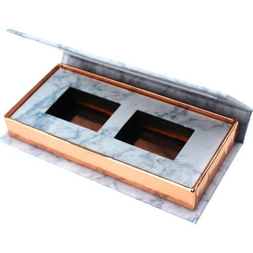 100 pairs Wholesale false eyelash packaging box custom logo 3d mink lashes boxes pink faux cils case empty Contain