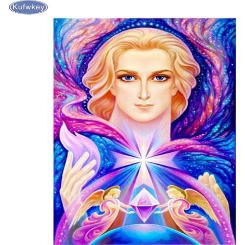 5D Diamond embroidery religion bead Cross Stitch kits DIY diamond painting fashion religion plastic stickers wall art painting
