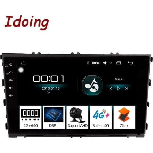 Idoing 10.2"Car Stereo Android Radio Multimedia Player For Hyundai MISTRA 2012-2017 GPS Navigation and Glonass 4G+64G Head Unit