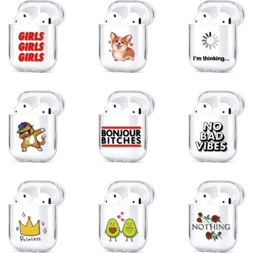 Bluetooth Wireless Earphone Case For Apple iPhone Charging Box For AirPods Pro Hard Transparent Protective Cover Accessories