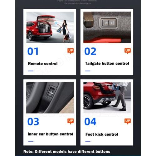 Electric tailgate For Jaguar XF/XFL 2017-2021 refitted tail box intelligent electric tail gate power operated opening