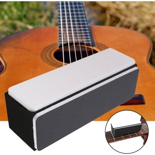 Guitar Frets Leveler Guitar Bass Fret Sanding Polishing Leveling File Block Leveler with Sandpaper Guitar Accessories