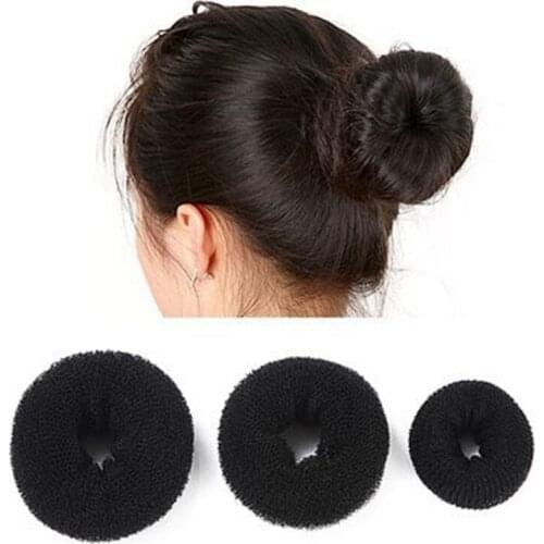 Korean Style Bud Head Ball Head Disk Donuts Dish Hair Hairdressing tools For Women Hair Accessories